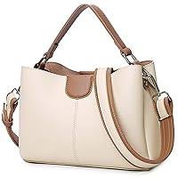 Kaiyu Women's Mini Bag, Handbag, Crossbody Bag, 2-Way with Removable Belt, PU Leather