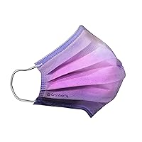 C2700SP Cosmo Earloop Face Mask, Disposable, Purple (Pack of 50)