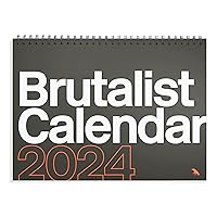 Brutalist Calendar 2024 Brutalist Calendar 2024 Calendar