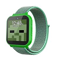 Kuaguozhe Nylon Bands Compatible with Minecraft, Accutime, JoJo Siwa, Sonic, Frozen Kids Touchscreen Interacitve Smart Watches, Hook & Loop Watch Bands for Boys and Girls【No Watch Included】