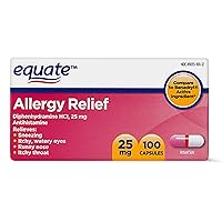 Allergy Relief Diphenhydramine HCI, 25mg (2)