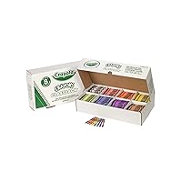 Crayola Crayon Classpack, 800 Count, Bulk School Supplies For Teachers, Large Crayon Box, 8 Colors