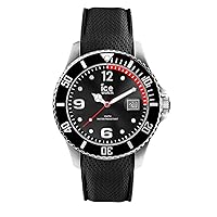 Ice-Watch - ICE Steel Black - Men's Wristwatch with Silicon Strap
