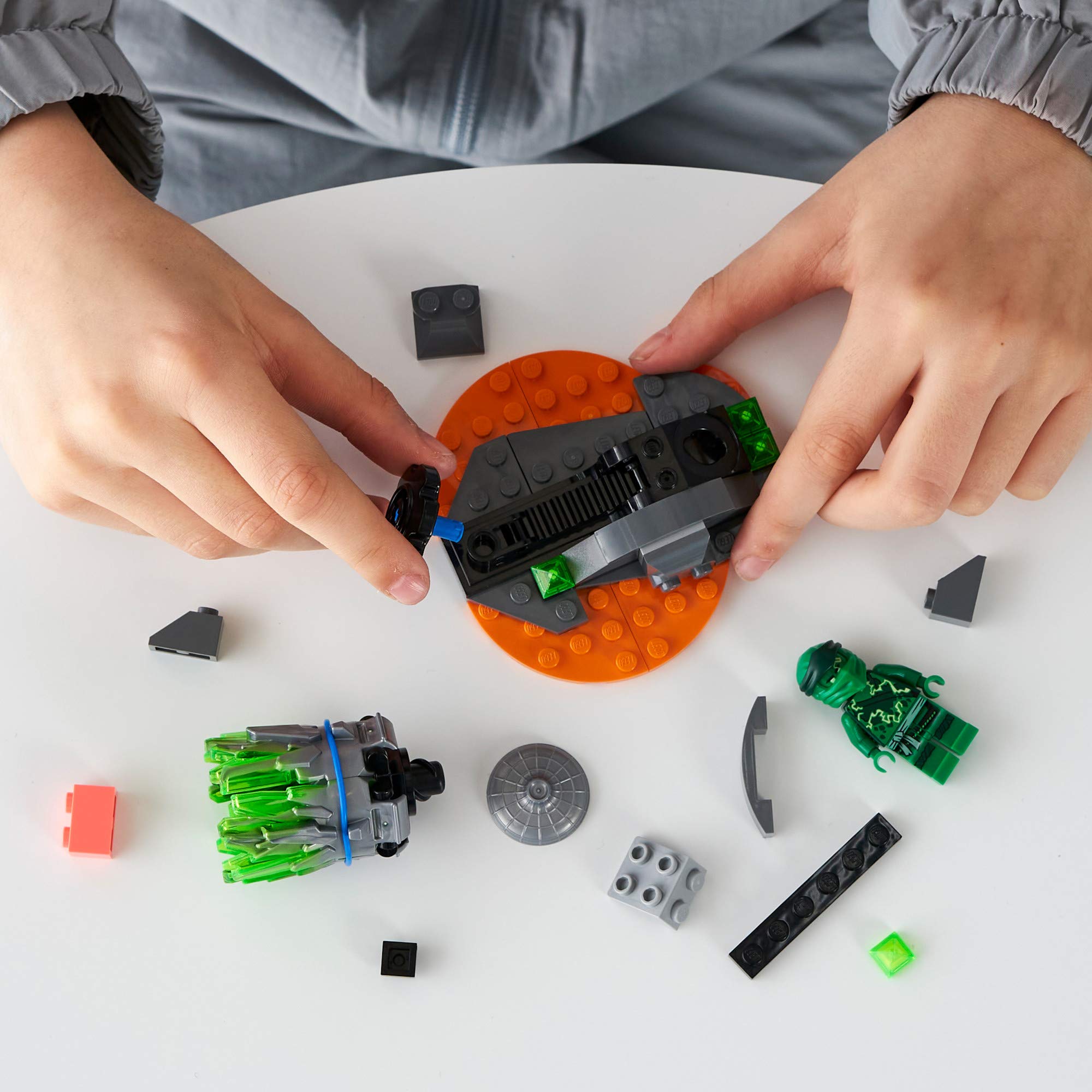 LEGO NINJAGO Spinjitzu Burst - Lloyd 70687 Ninja Playset Building Kit Featuring Ninja Action Figure (48 Pieces)