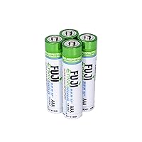 Fuji Enviromax 4400BP4 EnviroMax AAA Super Alkaline Batteries (4 Pack), White, 4 CT