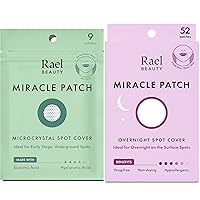 Rael Miracle Bundle - Microcrystal Spot Cover (9 Count), Overnight Spot Cover (52 Count)