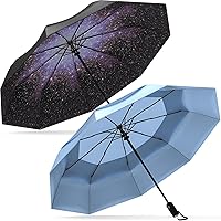 Repel Umbrella The Original Portable Travel Umbrella - Umbrellas for Rain Windproof, Strong Compact Umbrella for Wind and Rain - Perfect For On-the-Go, Car Umbrella, Backpack Umbrella