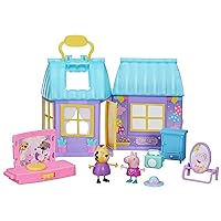Peppa Pig Peppa’s Dance Party Playset with House, 2 Figures, and 6 Accessories, Preschool Toys for Girls and Boys Ages 3 and Up (Amazon Exclusive)