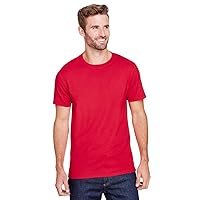 Premium Blend Ringspun Crewneck T-Shirt L True Red
