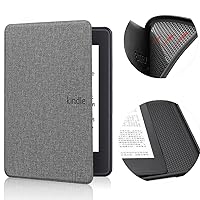 Soft Fabric Case for 2022 11th Generation Kindle, Model C2V2L3, Durable TPU Material Cover with Auto-Sleep and Wake Function (Not for 11th Generation Kindle Paperwhite)