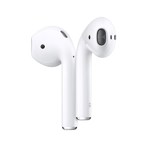 AirPods (2nd Generation) Wireless Ear Buds, Bluetooth Headphones with Lightning Charging Case Included, Over 24 Hours of Battery Life, Effortless Setup for iPhone