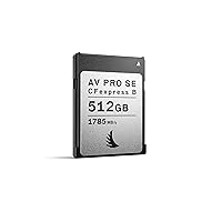 Angelbird - AV PRO CFexpress B SE - 512 GB - CFexpress Type B Memory Card - All-Rounder Capacity - for Light Video and Photo Content Production - up to 8K RAW