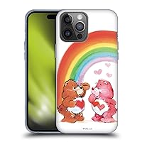 Head Case Designs Officially Licensed Care Bears Rainbow Classic Soft Gel Case Compatible with Apple iPhone 14 Pro Max