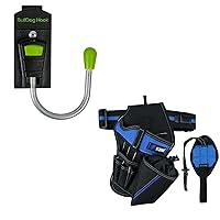 Kunn Power Tool Holster Cordless Drill Holster Hook + 3-in-1 Right-Handed Drill Holster Set with Magnetic Wristband and Tool Belt
