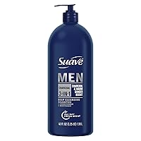 Men 3 in 1 Shampoo Conditioner Bodywash Men's Body Wash, Shampoo, Conditioner Charcoal Warm, Stimulating Scent 40 oz