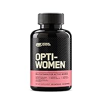 Opti-Women Daily Multivitamin for Women, Immune Support Supplement With Iron, 30 Day Supply, 60 Count, (Packaging May Vary)