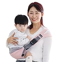 GOOSEKET Toddler Sling/Original/Cotton Baby Carrier/Compact hipseat/Infants to 44 lbs Toddlers/Sleep (Pink)…