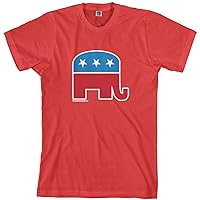 Threadrock Men's Republican Elephant T-Shirt