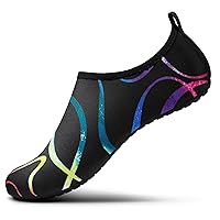 SEEKWAY Water Shoes Barefoot Aqua Socks Quick-Dry Non Slip Shoes for Beach Swim Pool River Boating Surf Women Men SK002