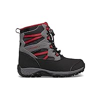 Merrell Outback Snow Boot Waterproof MK265034 Black-Grey-Red Kid's Boots 1 US