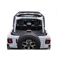 GPCA - Cargo Cover LITE Under Hardtop Easy-to-Install Heavy-Duty Trunk Cover for Wrangler JL 2018-2023, Patented Car Accessories for 4DR Sport, Sahara, Rubicon and Freedom Unlimited Models…