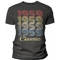 65th Birthday Gift Shirt for Men - Classic 1959 Retro Birthday - 003-65th Birthday Gift