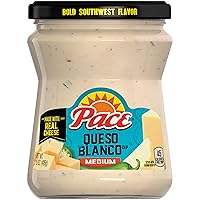 Pace Queso Blanco Cheese Dip, Jar, 15 Oz