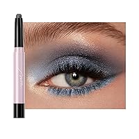 Cream Eyeshadow Stick, Matte and Shimmer Eye Brightener Stick Eyeshadow Pencil, Long Lasting Waterproof Eye Shadow for Eye Makeup (06# (Pearlescent))