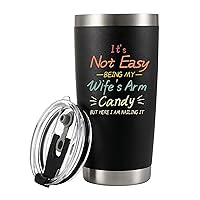 Fathers Day Husband Gift from Wife-Husband Anniversary 20 OZ Stainless Steel Tumbler Valentines Day Birthday Fathers Gifts