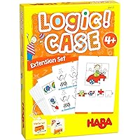 HABA LogiCASE Expansion - Daily Life - Puzzle Game - 4 Years and Up - Ref 306123, Coloured