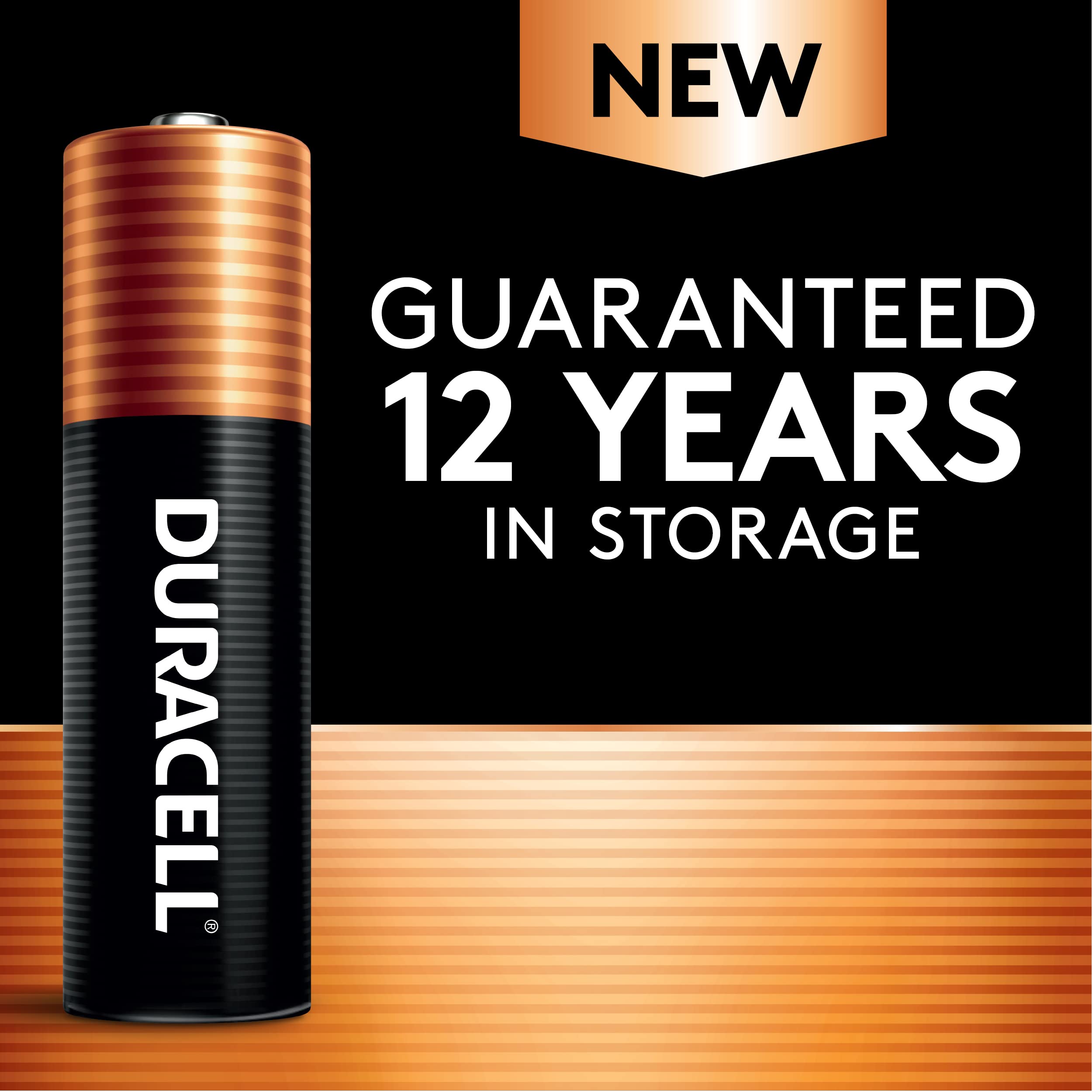 Duracell Coppertop AA + AAA Batteries, 56 Count Pack Double A and Triple A Alkaline Battery with Power Boost Ingredients, Long-lasting Power (Ecommerce Packaging)