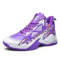Men's Fashion Basketball Shoes Lightweight Breathable Non-Slip Tennis Sneakers Slip On Classic Sports Aldult