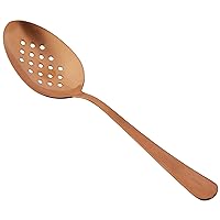 Mercer Culinary 18-8 Stainless Steel Plating Spoon, 9 Inch, Rose Gold