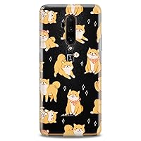 TPU Case Compatible for OnePlus 10T 9 Pro 8T 7T 6T N10 200 5G 5T 7 Pro Nord 2 Corgi Soft Cute Kawaii Feminine Girls Design Print Teen Clear Dogs Flexible Silicone Slim fit Cute Awesome Women