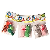 Chilly Dog 2-Pack Barn Yarn Animal Catnip Toy, Model: 1002