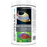 Continuum Aquatics Bact Rox Nitrazex – Small Porous Filtration Media to Remove Nitrates, Nitrite, and Ammonia in Reefs, Marine Saltwater and Freshwater Aquariums (500-ml)
