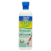 POND STRESS COAT Pond Water Conditioner 16-Ounce Bottle