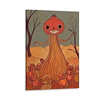 Over The Garden Wall Anime Posters Aesthetic Posters Children's Room Girls Guys Gift Dorm Decor Canvas Wall Art Prints for Wall Decor Room Decor Bedroom Decor Gifts 08x12inch(20x30cm) Frame-Style