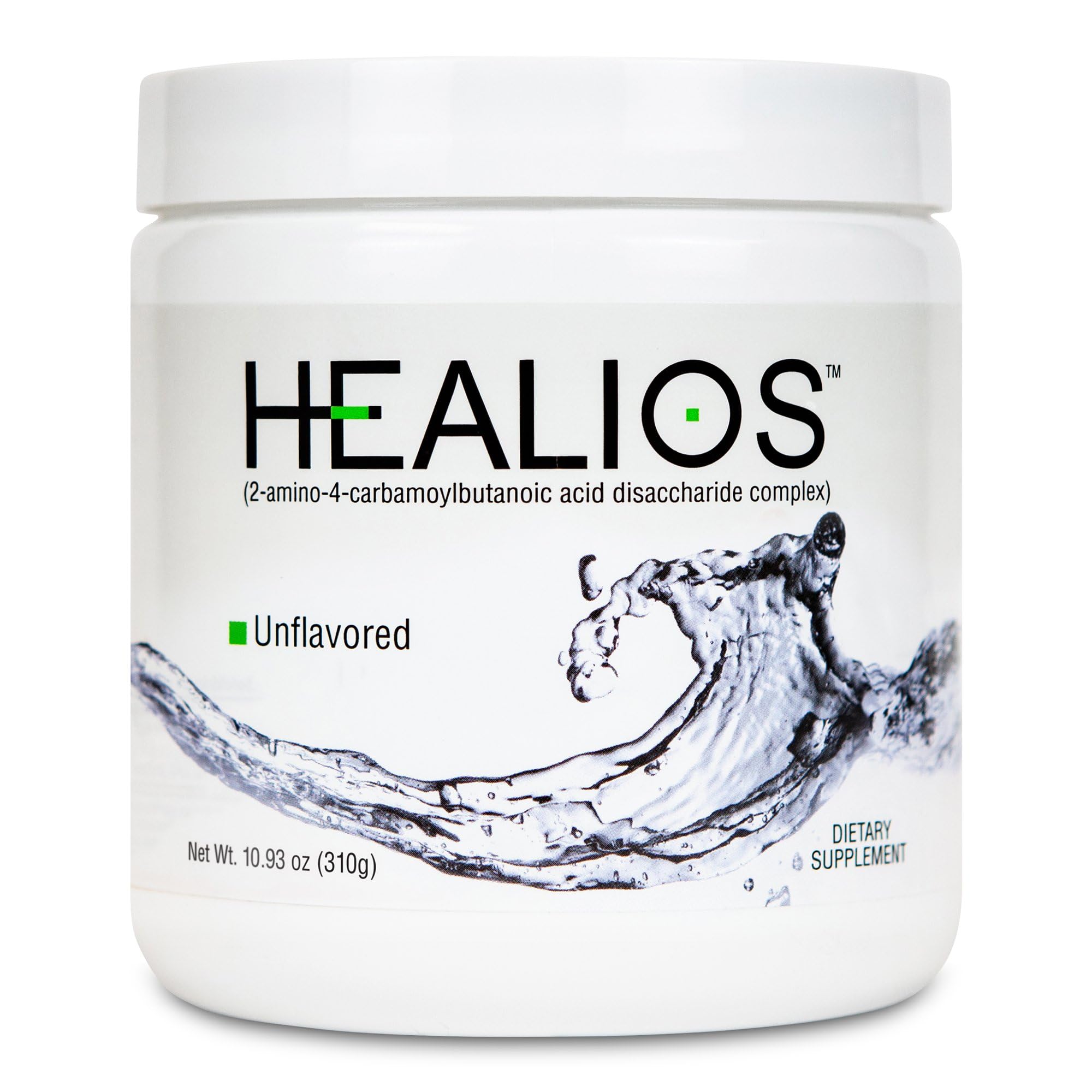 Healios Unflavored Oral Health and Dietary Supplement, Powder Form, Naturally Sourced L-Glutamine Trehalose L-Arginine, 10.93 Ounces