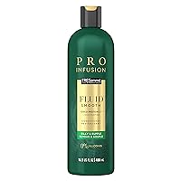 TRESemmé Cruelty-free Pro Infusion Fluid Smooth Conditioner For Silky & Supple Hair Infused With Natural Coconut Droplets + Plant-Based Salon Protein + Niacinamide 16.5oz