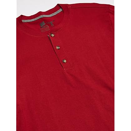Hanes Men's T-Shirts, Men's BeefyT Henley Shirts, Men's Cotton Long Sleeve Shirts