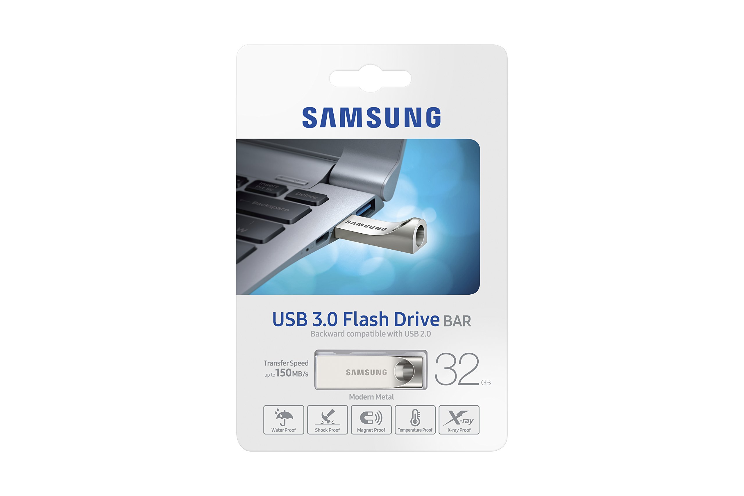 Samsung 32GB BAR (METAL) USB 3.0 Flash Drive (MUF-32BA/AM)