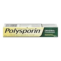 Polysporin Original Heal Fast formula Ointment, 15g - Imported from Canada