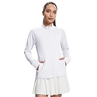 Women's Golf Shirt Long Sleeve Polo Shirts Lightweight Quick-Dry Workout Daily Work Shirts Tops for Women