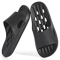Mens Shower Shoes With Holes Dry Quickly Bath Slippers Womens Non Slip Indoor Home Bedroom Pool Spa Guest College Dorm