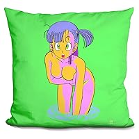 Bulma Decorative Accent Throw Pillow