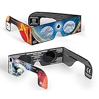 Baader Solar Viewer AstroSolar Silver/Gold Eclipse Glasses/Shades # 2459294 - Pack of 5