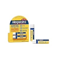 Lip Protectant/cold Sore & Sunscreen Lip Balm Twin Pack