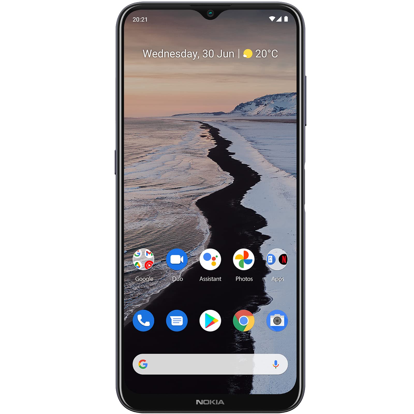 Nokia G10 | Android 11 | Unlocked Smartphone | 3-Day Battery | 3/64GB | 6.52-Inch Screen | 13MP Triple Camera | Polar Night