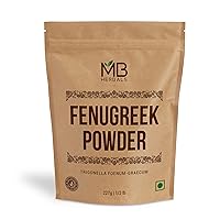 MB Herbals Fenugreek Powder 8oz + Neem Powder 8oz + Henna Powder 8oz